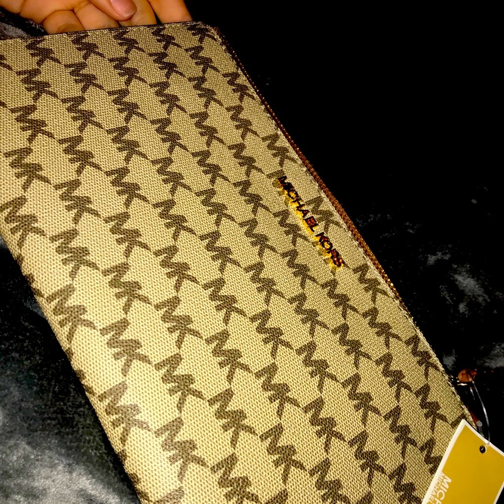 Michael Kors clutch bag.